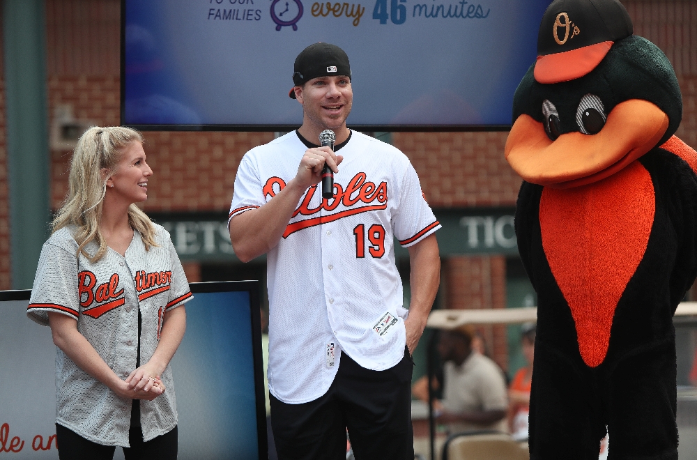 Baseball Wives and Girlfriends — Chris Davis and his wife Jill